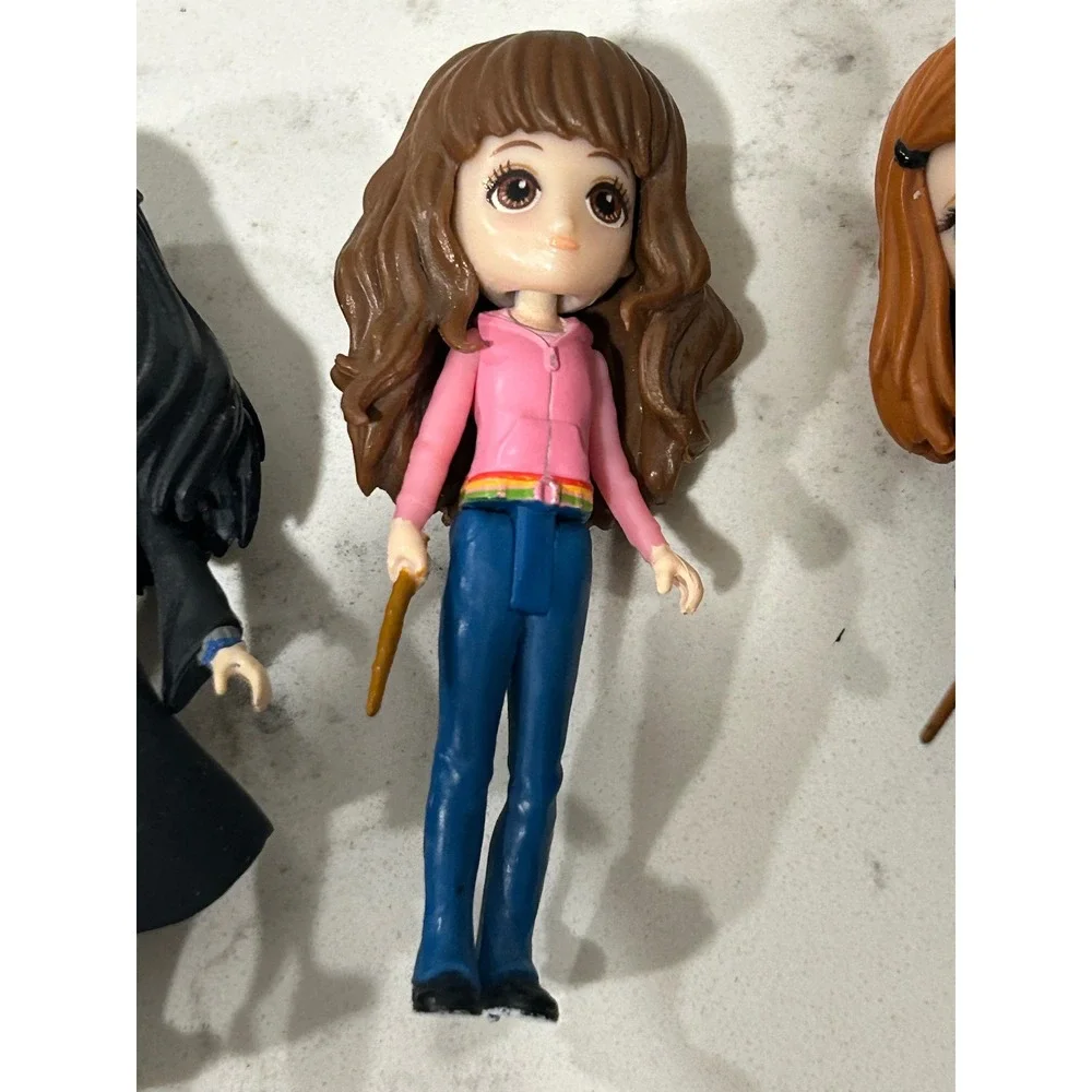 Harry Potter Magical Minis Figure Set Harry Ginny Hermione Cho Blaise 5pc Lot